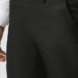 Van Heusen Grey Slim Fit Trousers image 4