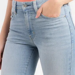 Levi's 315 Light Blue Relaxed Fit Mid Rise Jeans image 4