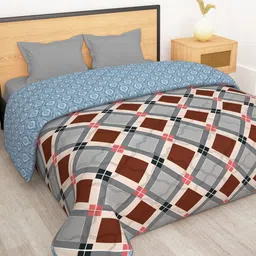 Story@home Unisex Beige Blankets Quilts and Dohars-image-0