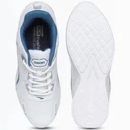Asian Men's White Running Shoes image 4