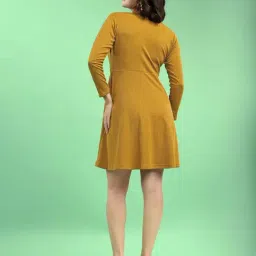 Purvaja Yellow Regular Fit Dress image 2