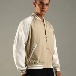 Tommy Hilfiger Khaki Regular Fit Bomber Jacket image 4