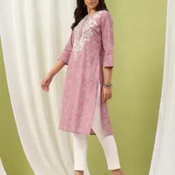 Nayam By Lakshita Pink Kurta image 3