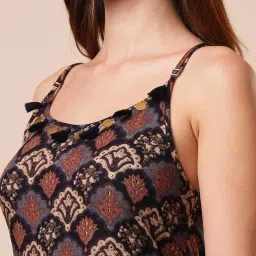 Globus Multicolor Printed Midi Dress image 4