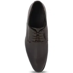 Mochi Men's Maroon Derby Shoes image 4