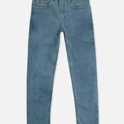 Allen Solly Junior Kids Blue Cotton Jeans-picture-18