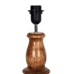 Homesake Multicolor Wood Table Lamp image 4