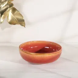 Freedom Tree Solid Red Ceramic Bowl-picture-43