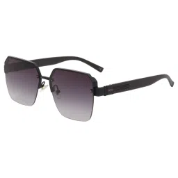 Ted Smith Grey Square UV Protection Unisex Sunglasses image 4
