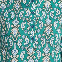 SELVIA Blue & White Printed Co-Ord Set image 4