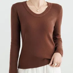 StyleCast x Revolte V-Neck Long Sleeves Pullover-picture-12