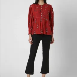 Van Heusen Red Printed Tunic image 4