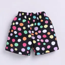 Clt.s Unisex Black Printed Shirt With Shorts image 4