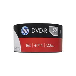 HP DVD-R 4.7GB 16x Speed Wrap Blank DVD DME00070 (Pack of 50) image 2