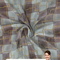 Bianca Sienna Multicolor Cotton Geometric 144 TC Single Flat Bedsheet with 1 Pillow Cover image 5