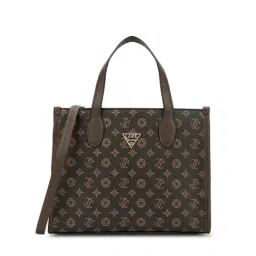 LAVIE Signature Brown Logo Handbag image 2