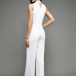 Miss Chase White Embellished Jumpsuit image 2