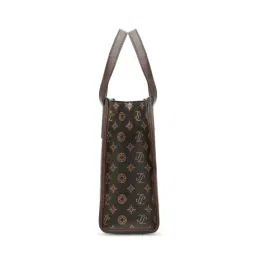 LAVIE Signature Brown Logo Handbag image 4