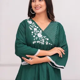 KANIKA CREATION Women Embroidered Top image 1