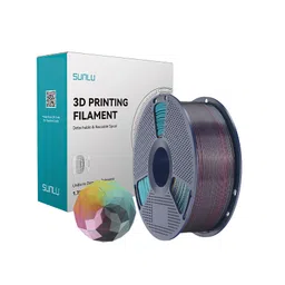 SunLu Silk PLA+ 1.75mm Four Color- Red Yellow Green Black 1kg/roll Filaments image 4