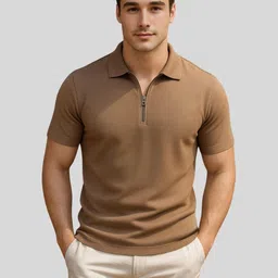EXILION Polo Collar Cotton T-shirt-picture-18