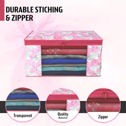 Myntra Elegant Homes Pink Set of 6 Regular Multi-Utility Organisers image 2