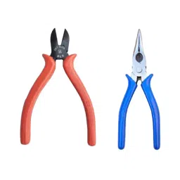 Sky Blue SBE_PLIER_COMBOS_COMBO_732 7.8 inch Stainless Steel Round Nose Plier (Pack of 2)-picture-24