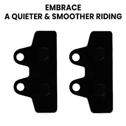 Allextreme Euro Front Brake Disc Pads Low Noise for Scooter, EX-DP03 (Pack of 2) image 3
