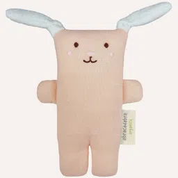 Abracadabra Organics Collectible Muslin Cuddle Toy Bella The Bunny Pink -Height 18 cm-picture-12