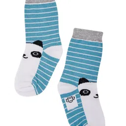 DOLLAR Pack of 5 Dots And Striped  Socks - Multi Colour image 4