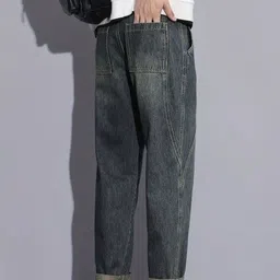 SZN Men Relaxed Fit Mid-Rise Stretchable Jeans image 2