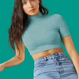 Dream Beauty Fashion Women High Neck Fitted Crop Top-picture-18