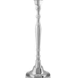 Homesake Silver Imperial Nickel Brushed Lamp with White Drum Shade (Bulb Included) - Set of 1 image 5