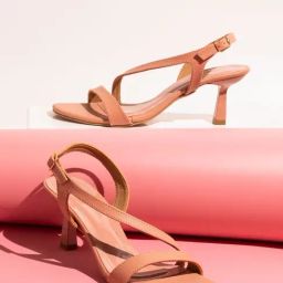 Inc.5 Women's Peach Sling Back Stilettos-picture-44
