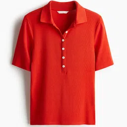 H&M Women Polo Collar T-shirt-picture-37