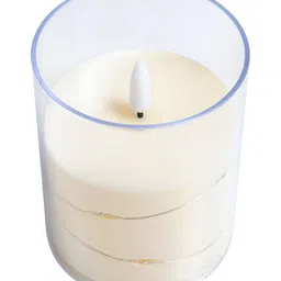 Golden Peacock Transparent Set of 4 Candle Holder image 3