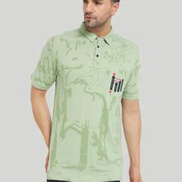 Duke Pine Slim Fit Printed Polo T-Shirt-picture-10