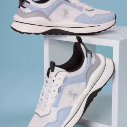 Red Tape Men's Down Town Dapper White & Blue Casual Sneakers-image-69