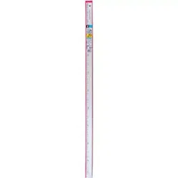 Shinwa Rules Aluminum Straight Scale Super Al Assistant with Cork Plate, 68537122 image 2