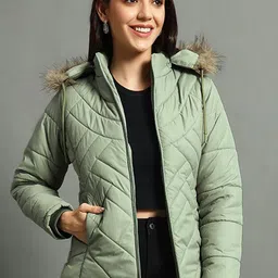 VERO AMORE Women Polyester Lightweight Bomber Jacket-picture-29