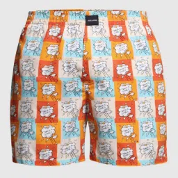 Jack & Jones Multicolored Cotton Regular Fit Printed Boxers image 4