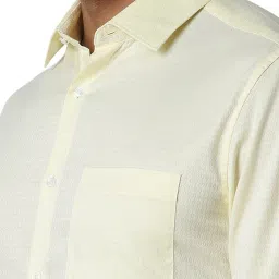 Van Heusen Beige Regular Fit Printed Shirt image 4
