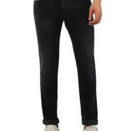 Tommy Hilfiger Black Slim Fit Jeans-picture-3