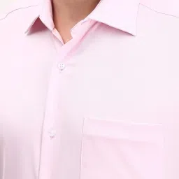 Allen Solly Pink Cotton Regular Fit Shirt image 4