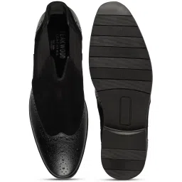 Teakwood Leathers Men's Black Chelsea Boots image 4