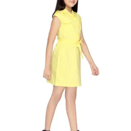 Tiny Girl Lemon Woven Cotton Dresses image 4