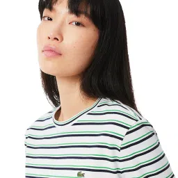 Lacoste Multi-Color Striped Regular Fit T-Shirt image 4