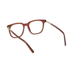 Ermenegildo Zegna EZ5273 52 048 Brown Square Eye Frames for Men image 4