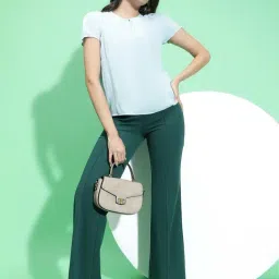 Oxolloxo Mint Green Regular Fit Top image 4