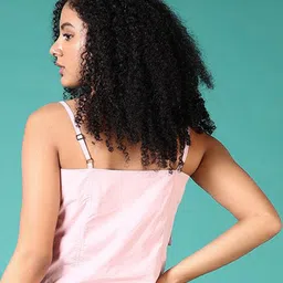 LIMEROAD Women 1 Solid Regular Top image 3